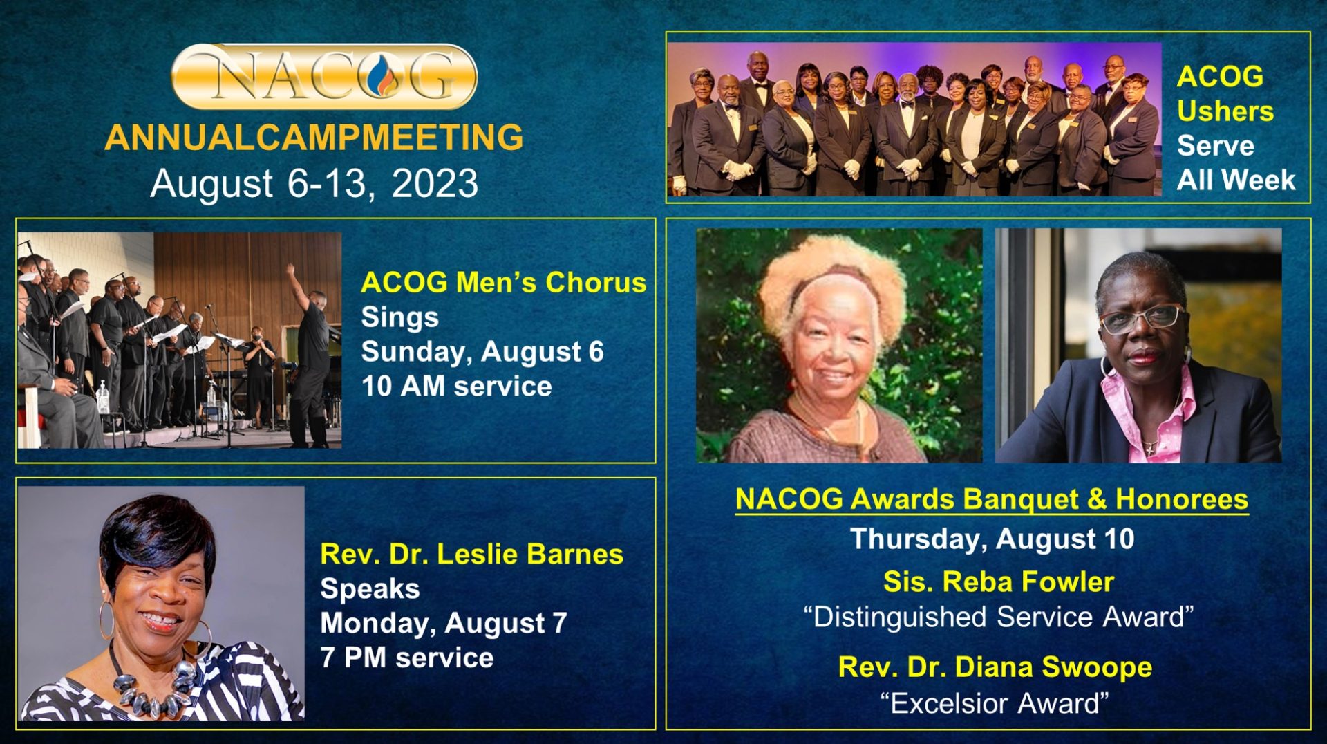 NACOG Campmeeting West Middlesex, PA Arlington Church of God
